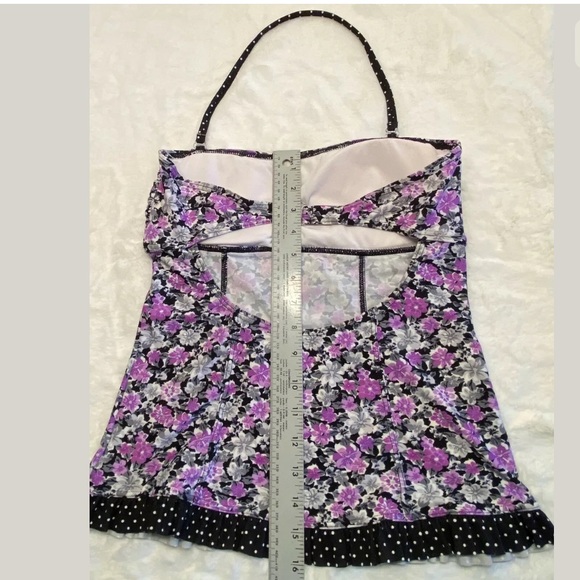 Hula Honey Swimwear Bathing Suit Top Size Medium - Picture 9 of 12